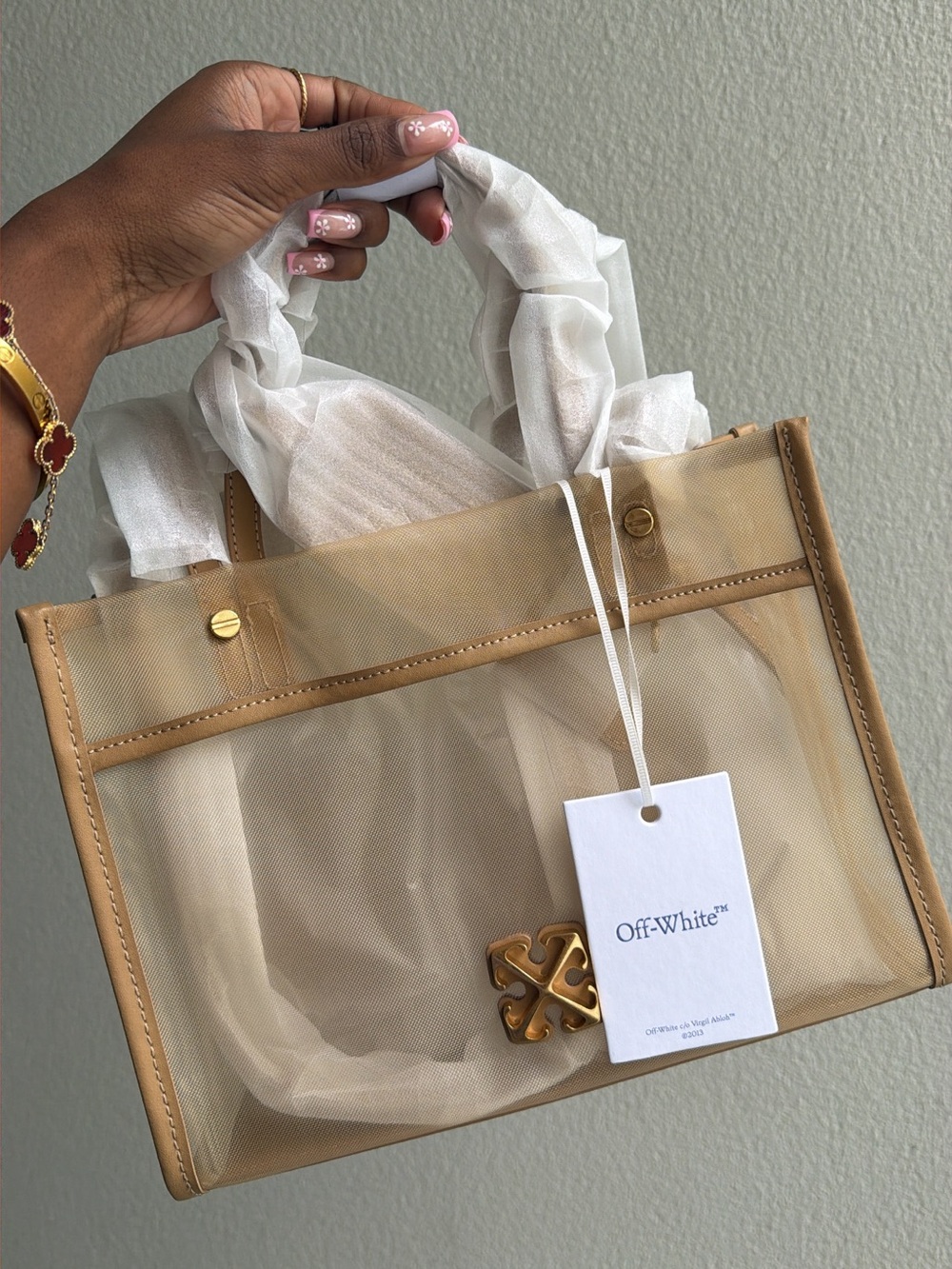 Off-White Arrows Small Tote - Picture 4 of 4